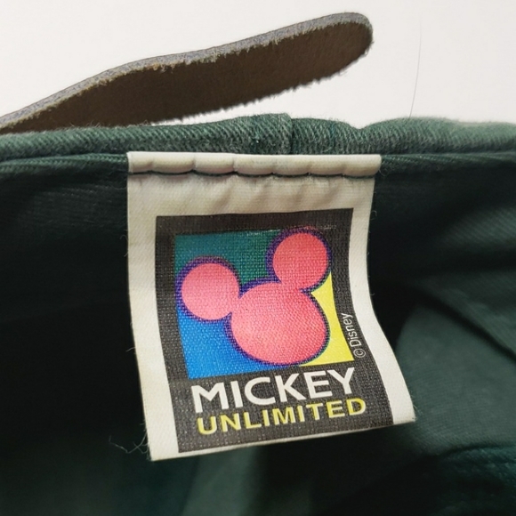 Official Disney Mickey Mouse Vintage 90s Embroidered Adult Hat Baseball Cap - Picture 8 of 13
